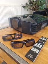 Sony VPL-HW55ES Full HD 3D SXRD Home Cinema Projector - Black (1098 Lamp Hours)