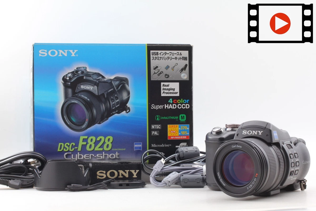 Preços baixos em Câmeras digitais Sony Cyber-shot DSC-F828 zoom