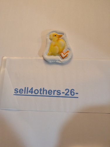 Lovevery Quilted Critter Pockets Matching Toy Chick Replacement Piece Only