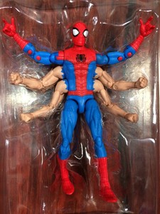 six armed spider man marvel legends