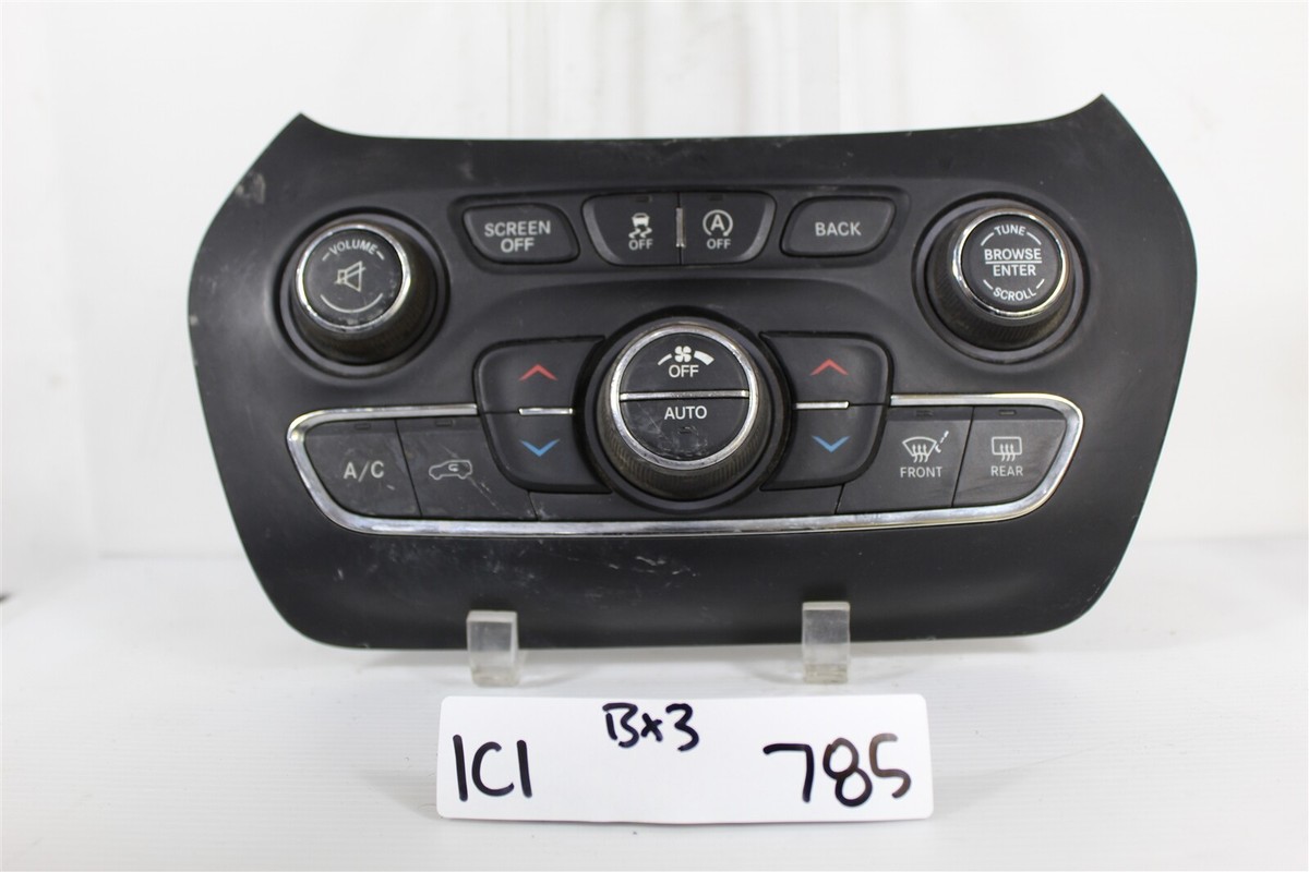 2015-2017 Jeep Cherokee AC Heater Climate Control Module