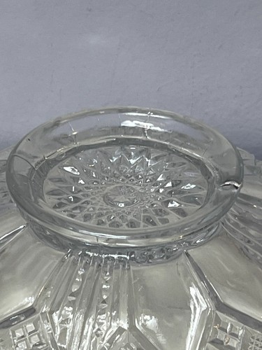 EAPG Bryce Coarse Zig Zag Bowl Round Flared Edge Embossed Diamond Design c.1905 - Picture 10 of 10