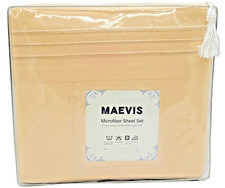 Extra Deep Pocket Sheets - 4 Piece Sheet Set - Cal King Size Sheets Deep Pocket
