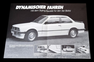 BMW 3er E30 BRINKMEYER Tuning Prospekt Brochure 80er Jahre 61