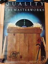 CBS Masterworks Record Store Promo Poster Pressed In West Germany 1982 Box Sets