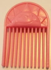 My Little Pony (G1) - Peachy-Pink Sun Pick/Comb (Skippity Doo)