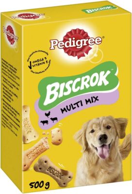 Pedigree Hundesnacks Biscrok Multi Mix Leckerlis Hundekeks 6er Pack 6x500g