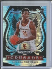 ONYEKA OKONGWU 2020 PANINI PRIZM CRUSADE HYPER ROOKIE RC USC HAWKS