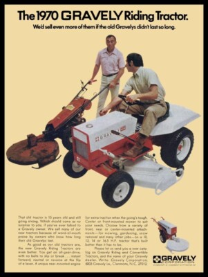 #ad #ad 1970 Gravely Lawn Garden Riding Tractor NEW METAL SIGN: 12x16quot; Ships Free $34.88