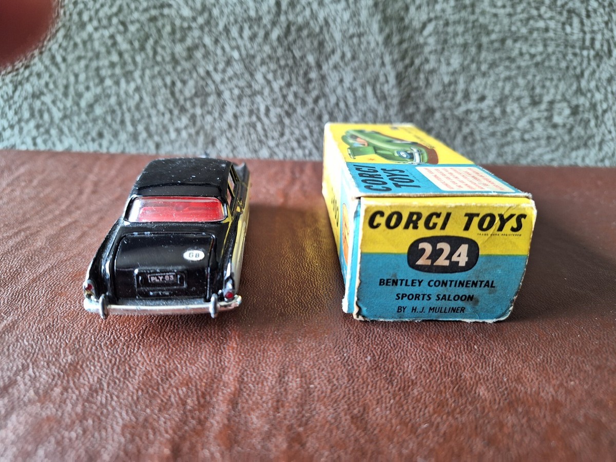 ミニカー Corgi Toys Bentley Continental Corgi Toys 224 - Bentley Continental Sports Saloon - 1950/60