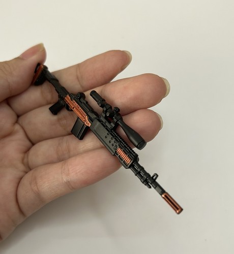 Modellino scala 1/6 Miniture metallo 9 cm MK14 per accessori prop action figure 12'' - Foto 2 di 5