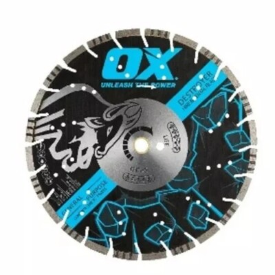 OX TOOLS OX-UDH10-18 Ultimate OXTreme Multi-Cut 18'' Diamond Blade m2s2-mb.yy