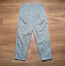 Vintage Dockers Chino Pants Women 14 Petite Made in USA 32x29 Light Green