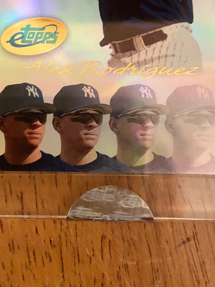 2004 eTopps Event #100 Alex Rodriguez Yankees Rare  - Image 4 of 4