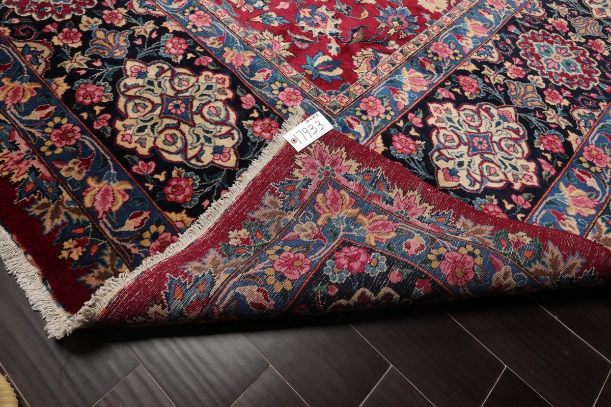 Mashaad 200 KPSI Palace Hand Knotted 100% Wool Area Rug