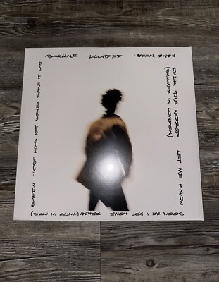 Brent Faiyaz Fuck The World 5 Year Anniversary Red Vinyl LP