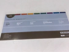 Creative Memories JEWEL TITLES 4 Sheets of Stickers Great Lengths New