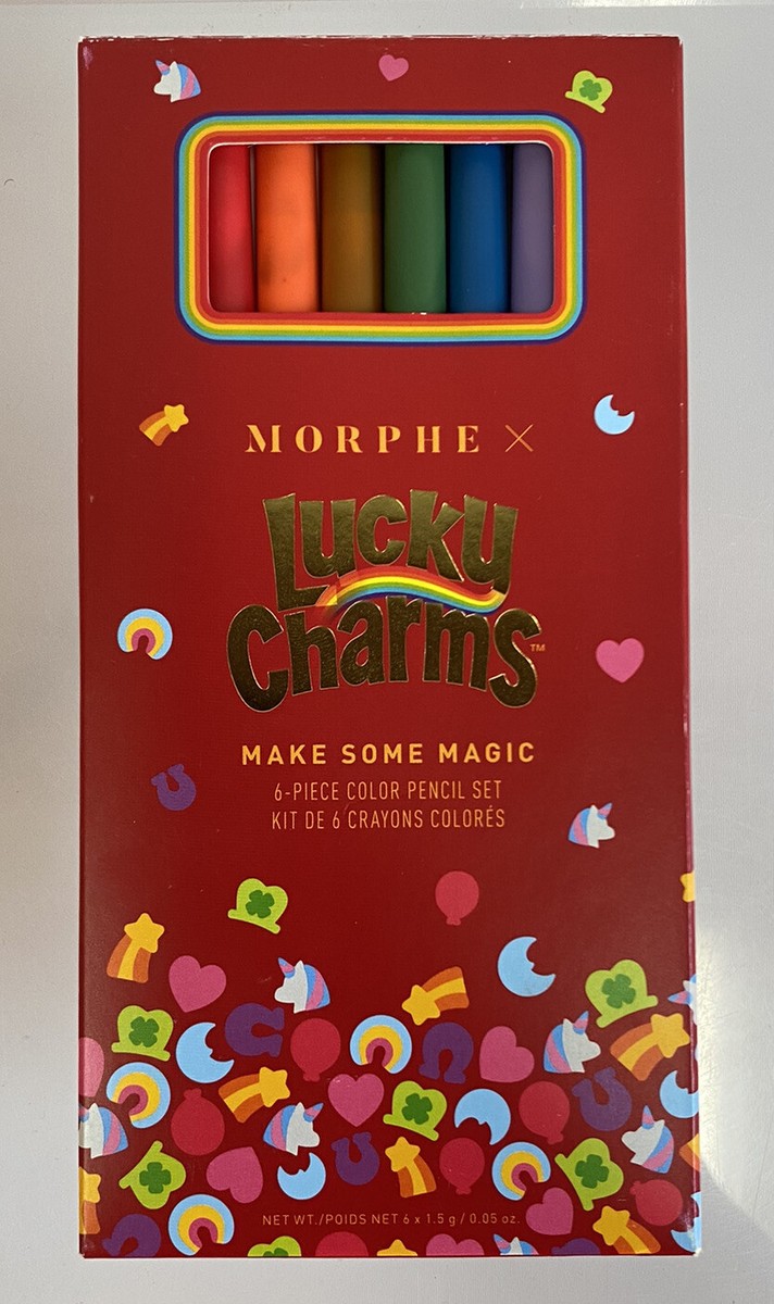 Morphe x Lucky Charms 6-Piece Color Pencil Set Eye/Lip Liner