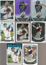 ⚾ 20 + different CHRISTIAN BETHANCOURT cards lot 9 RC 2013 - 2017 Braves Padres