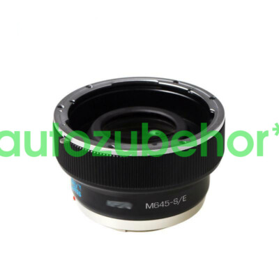 M645-S/E Mamiya 645 lens For  E-mount NEX body 0.7x reduction focus ring