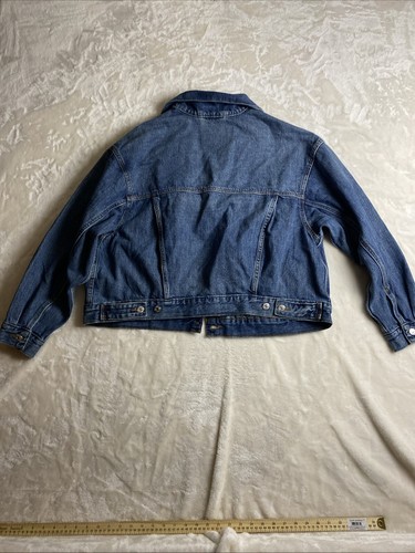 Women’s Levi 90’s Trucker Jean Jacket Med Wash Size 1XL NWT - Picture 16 of 16