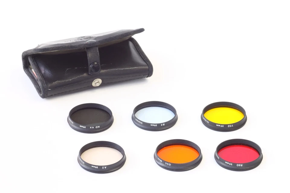 [EXCELLT+++] NIKON CA-2 Filter Kit Original Cace w/ 6 Filters 0f 39mm  #041305 - Image 3 of 3
