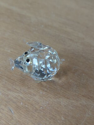 Vintage1981  Iris Arc Crystal Small Pig Figurine Excellent SC27