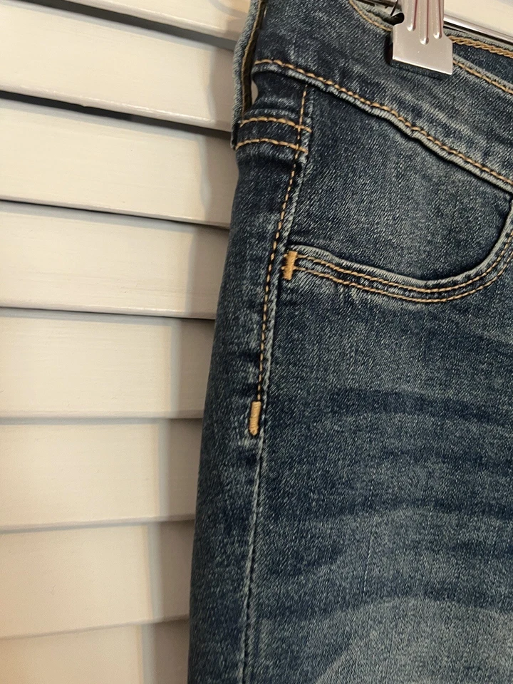 Pantalones de mezclilla OLD NAVY para niños niñas talla 12 Rockstar ajustados cintura ajustable Foto 2 de 4