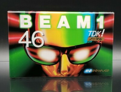 TDK BEAM-1 46 Blank Audio Cassette Tape Type I Normal Position Japan 1997