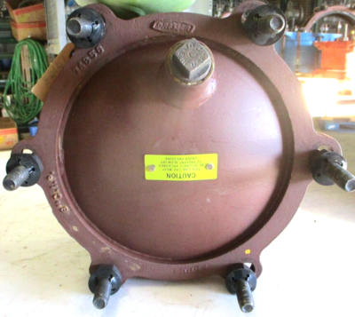 DRESSER Style 31 Line Cap Coupling Fits 8" (9.30 OD) Cast Iron Pipe w/ 1"  Tap | eBay