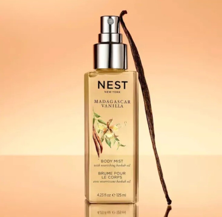 NEST New York Madagascar Vanilla Perfume Oil Body Mist oz New