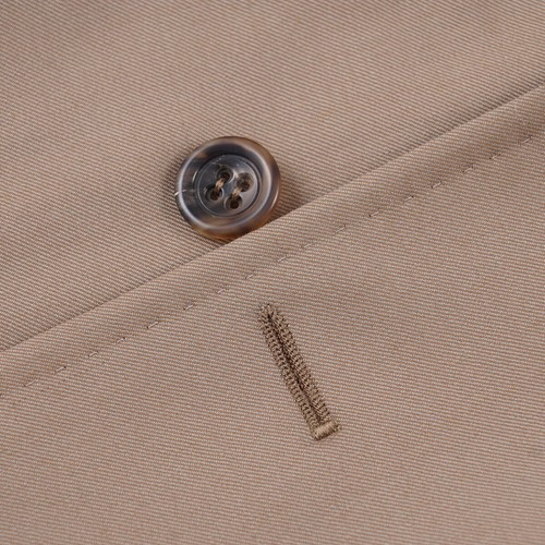 Stile Latino Napoli Trim-Fit Light Brown Extrafine Wool Suit 36R (Eu 46) NWT - Picture 6 of 12