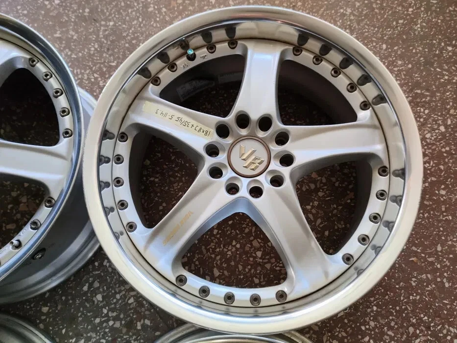 RAYS VOLK RACING VR AV3 r18 / 8.0J / ET 35/43 5x114.3 Weds Work Desmond SSR