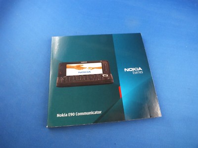 Original Nokia E90 Communicator PC CD Software NEU für Autotelefon Handy NEW 