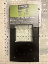 New Gibraltar Steel Mailbox Mounting Board