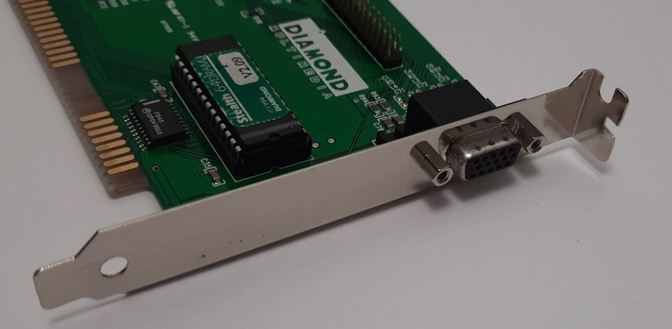 Diamond Stealth 64 DRAM T VLB Grafikkarte (S3 Trio64, 2MB, retro, 1995) - Bild 3 von 4