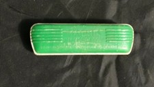 Rare Magnus Junior Harmonic Corp "Green" Plastic Toy Harmonica Newark N.J.
