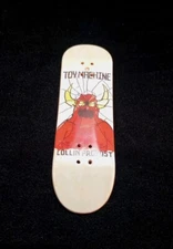 TECH DECK Toy Machine Collin Provost Red Monster Broken Mirror Fingerboard Deck 