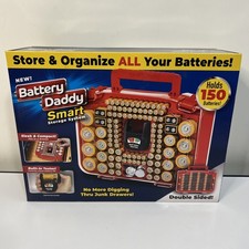 Battery Daddy 250 Battery Organizer and Storage Case with Tester NEW in BOX