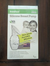 Haakaa Silicone Breast Pump BPA Free - 4oz/100 ml