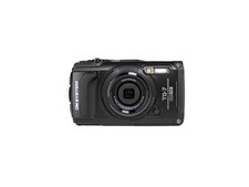 OM System Tough TG-7 12 Megapixel Compact Camera Black 