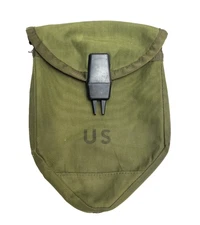 US Military Vietnam Era - E-TOOL CARRIER Cover Entrenching Tool Folding Shovel