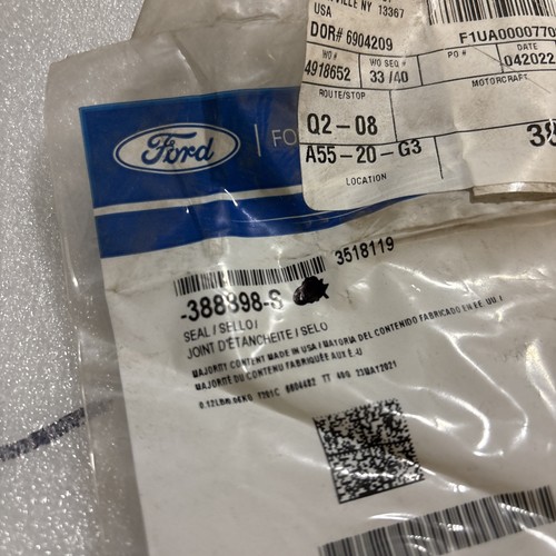 Genuine Ford OEM 388898-S O-Ring Seal - Picture 2 of 4