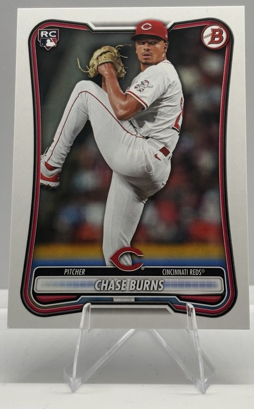 2026 Bowman Baseball Chase Burns #3 Cincinnati Reds (RC)