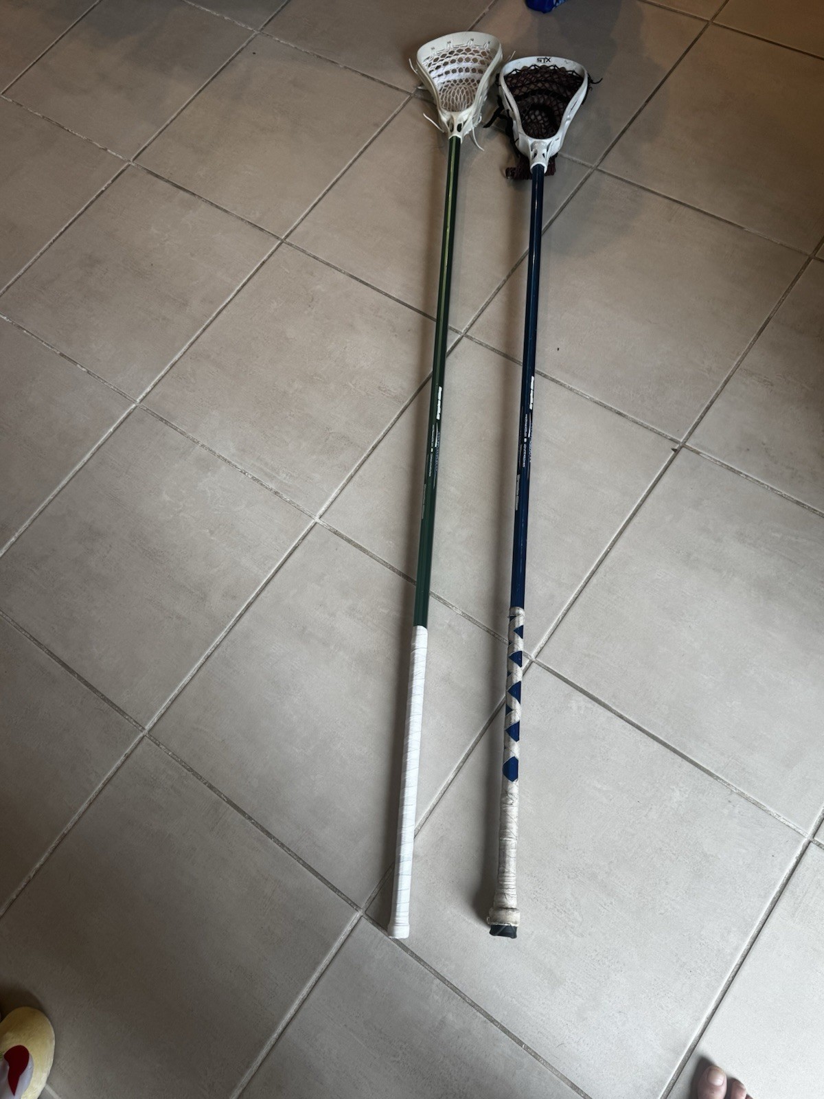 Vintage Warrior Kryptolyte Defense Lacrosse Sticks Vintage With OG HEADS