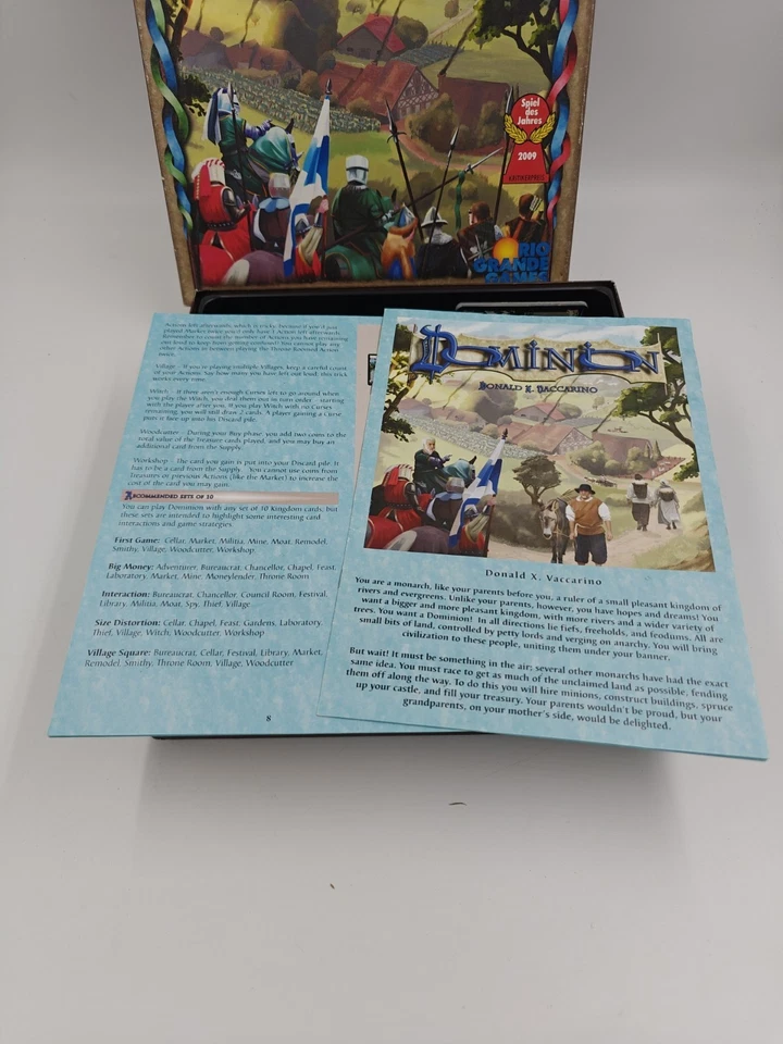 Dominion 1st Edition Board Game - 100% Complete - Rio Grande Games - Image 2 of 4