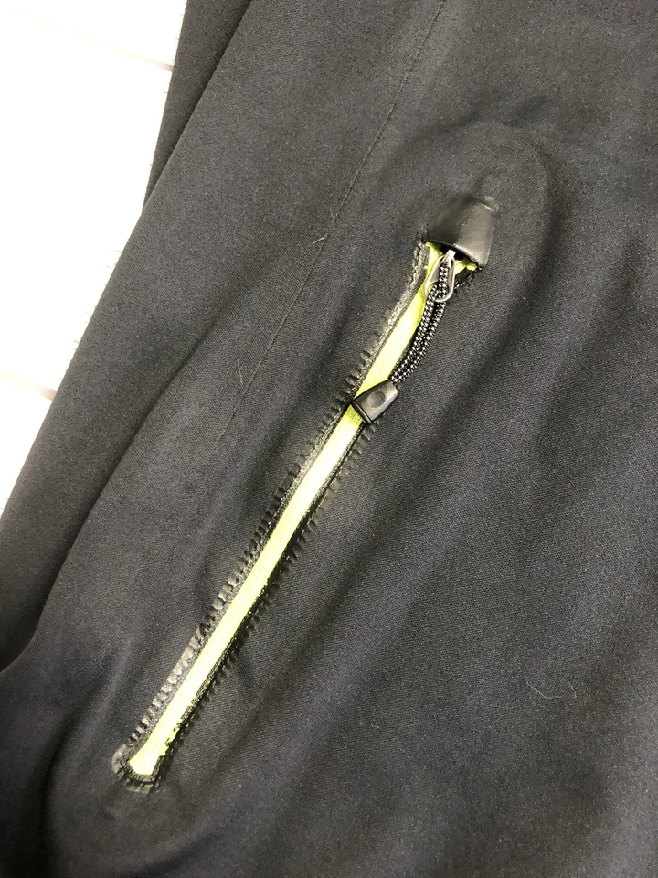 ASICS Softshell Running Jacket Mens Medium Zip Pockets Windbreaker Athletic Coat - Image 4 of 4