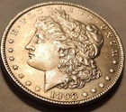 1898-P Morgan Silver Dollar AU/BU Strong Strike Nice Eye Appeal- See Photos