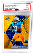2020 Mosaic Gold Fluorescent JOSHUA KELLEY RC Rookie Card  /20 PSA 9 MINT. rookie card picture