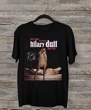 Hot 1 HILARY DUFF TOUR 2026 T Shirt Black